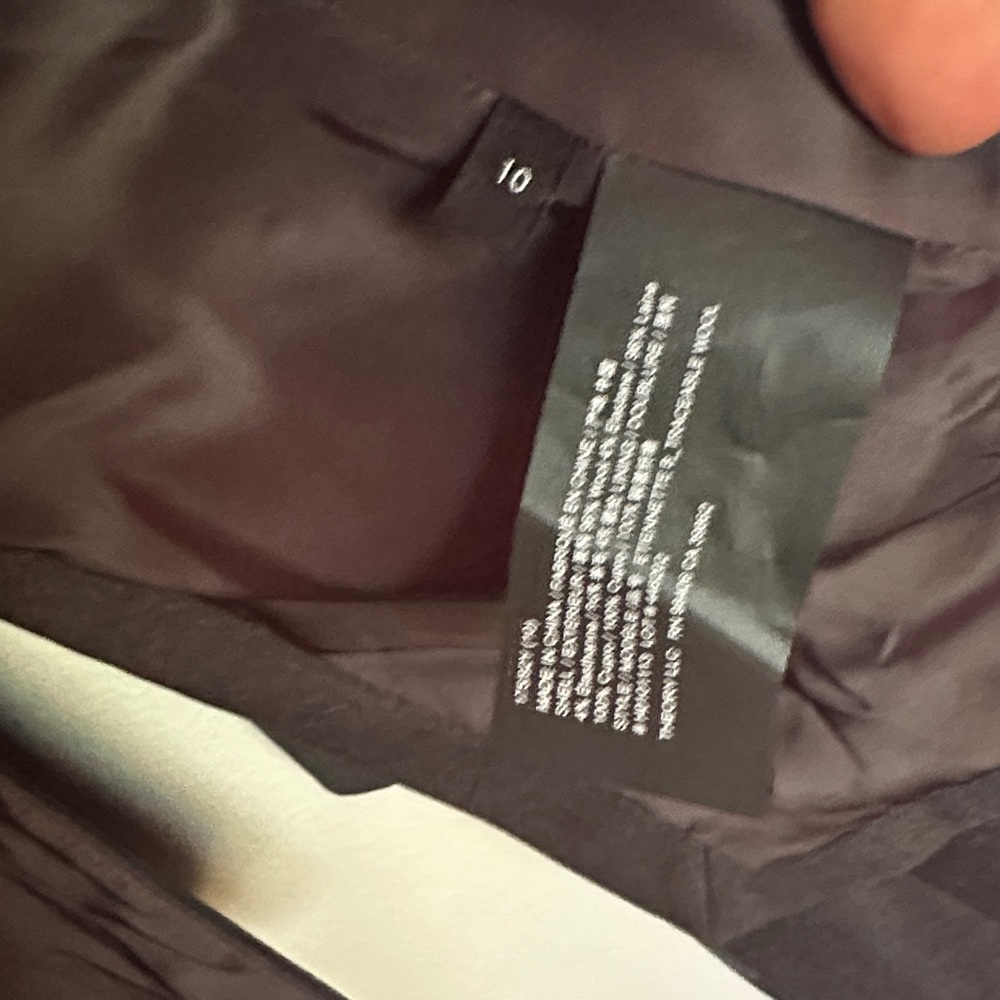 Theory Charcoal Women's oversized Blazer - Picture 3 of 7